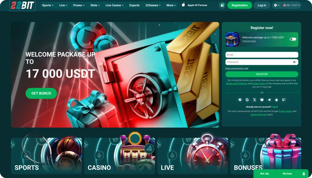 22Bit Casino Schweiz